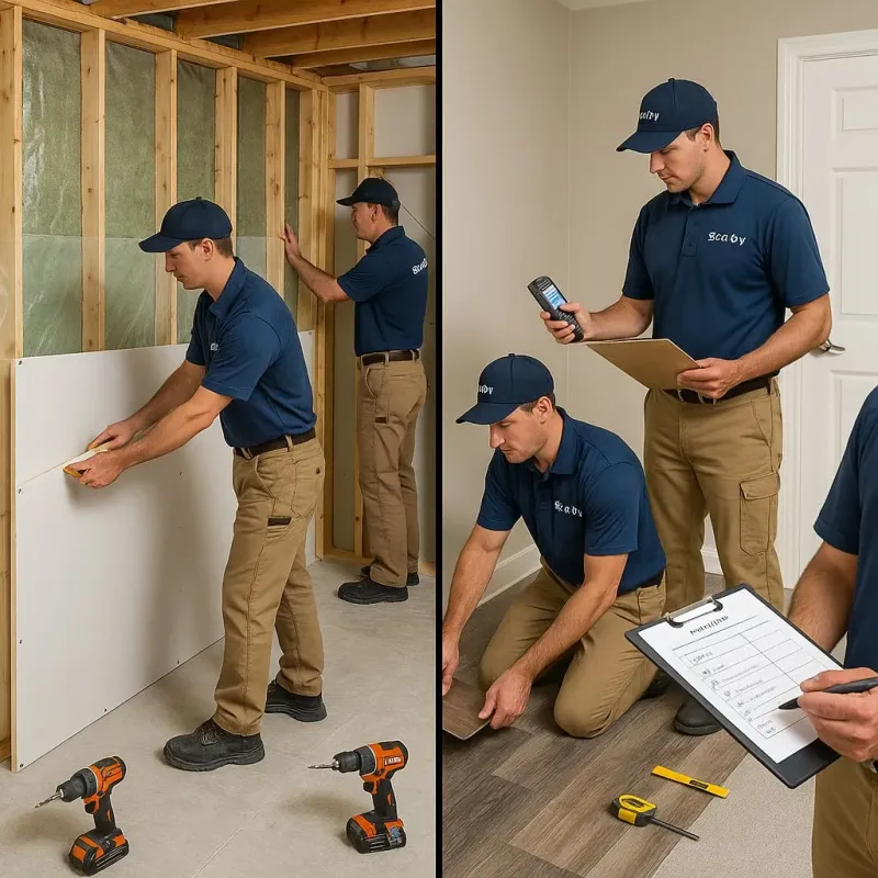 Repairs and Reconstruction process in Westvale, NY